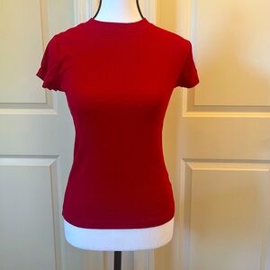 Red tee shirt